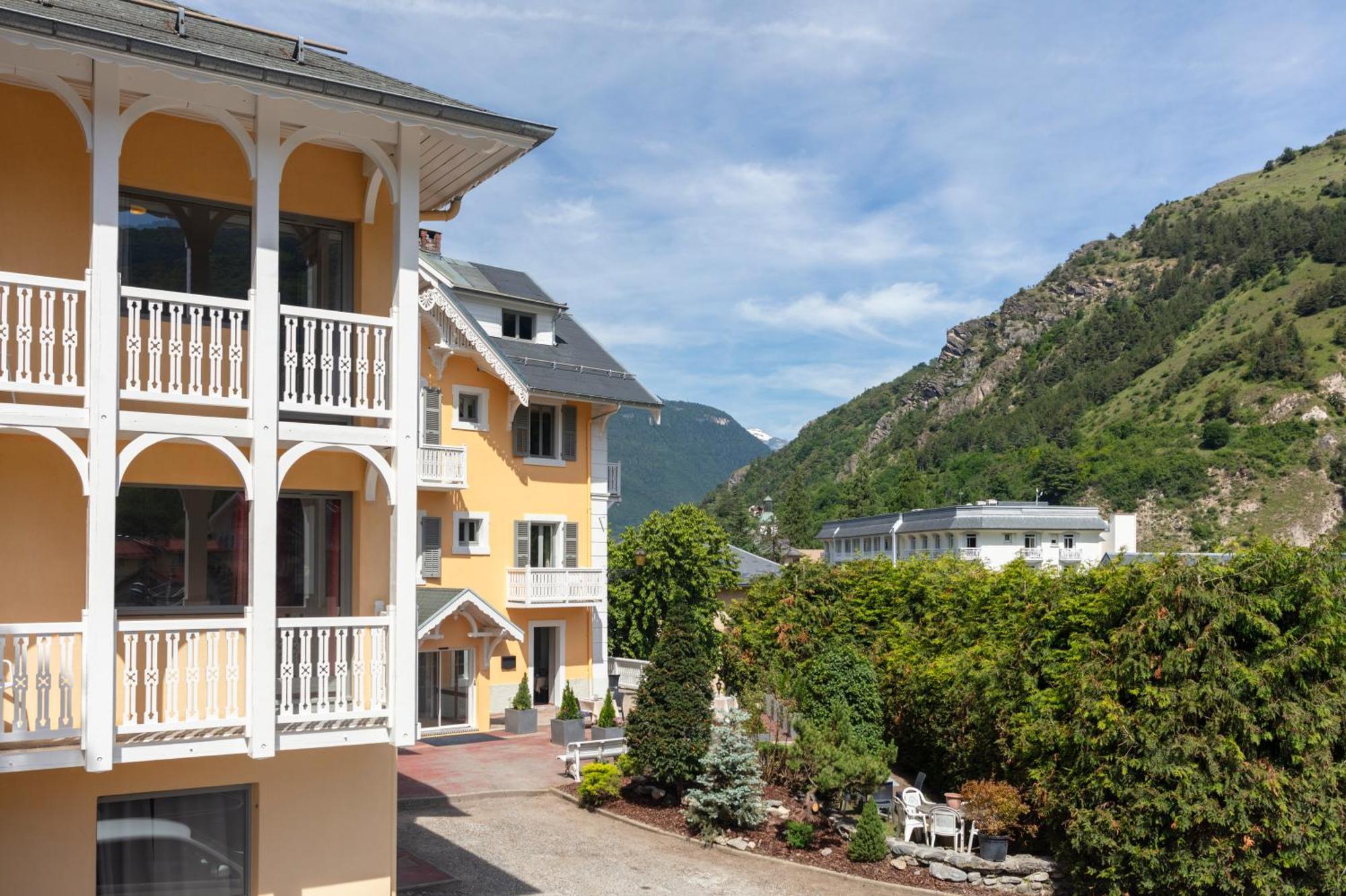 Hotel Le Belvedere Brides-les-Bains Exterior foto