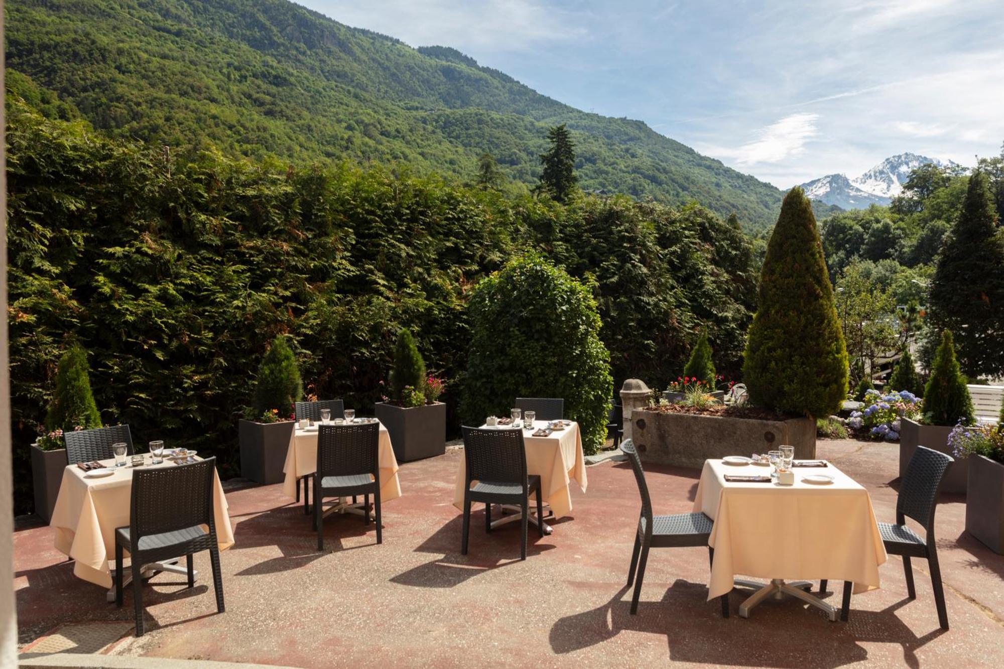 Hotel Le Belvedere Brides-les-Bains Exterior foto